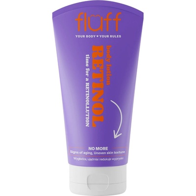 Fluff Подмладяващ лосион за тяло, с ретинол, 150 ml