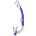 mares Шнорхел Mares Gator Dry Snorkel - Blue Reflex - размер One Size (700-0085-0111)