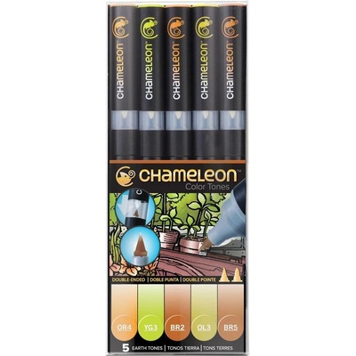 CHAMELEON CT0503 Color Tones 5 Pen set Earth tones