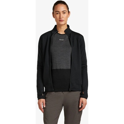 Icebreaker Merino Blend 300 RealFleece Descender LS Zip blk