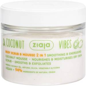 Ziaja Coconut Vibes Скраб и мус за тяло 2 в 1, 270 ml - baby