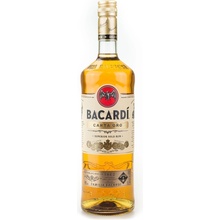 Bacardi Gold Carta Oro 37,5% 1 l (holá láhev)