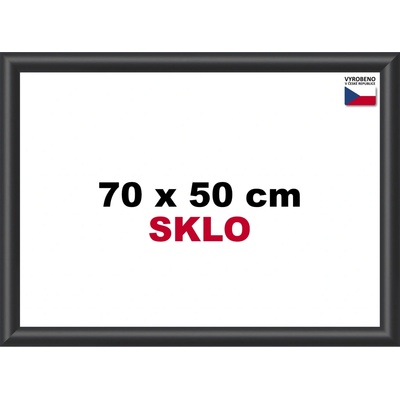 BFHM Plastový rám na puzzle 70x50cm čierny