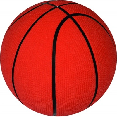 Flamingo Toy Wofna Basketball Orange - играчка за куче, латексова баскетболна топка, с пищялка, 13 см - 1 бр, Белгия - 501992