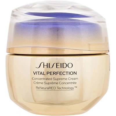 Shiseido Vital Perfection Concentrated Supreme Cream концентриран крем за лице за зряла кожа за жени 50 мл
