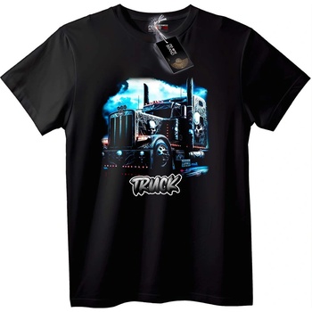 NOONEBRAND Тениска Камион с Череп - 2XL, White