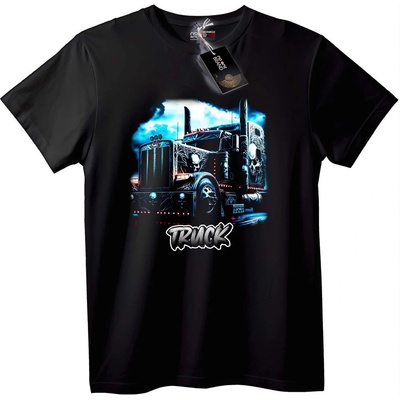 NOONEBRAND Тениска Камион с Череп - 2XL, White