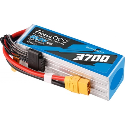 Gens Ace Acepow Electronics Co. Ltd Gens ace G-Tech LiPo 6S 3700mAh 22,2V 6S1P 60C XT90 Plug – Zboží Dáma