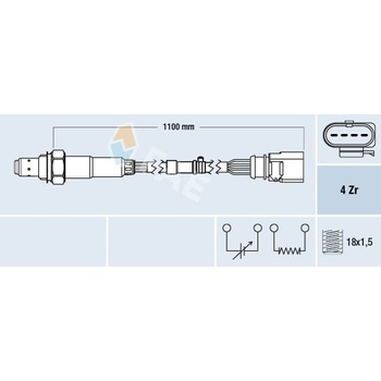 Lambda sonda FAE 77702