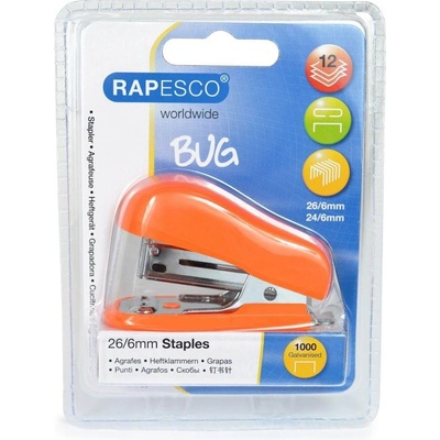 Телбод Bug, 26/6, за 12 листа, оранжев, с включени т (1055120008)