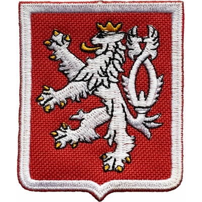 NAVYS Nášivka ČESKÝ LEV v znaku FAREBNÁ