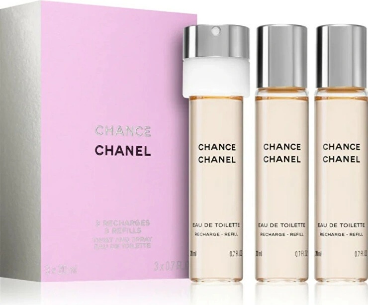 Chanel Chance Eau Tendre EDT náplň 3 x 20 ml dárková sada od 2 727