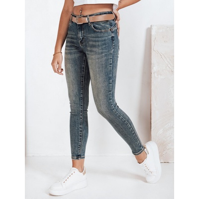 Dámské skinny džíny granátové bílá světle modrá krémová DStreet