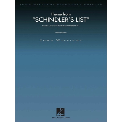 John Williams Theme From Schindler's List pre violončelo a klavír