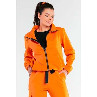 InfiniteYou Woman's Sweatshirt M246 oranžová červená