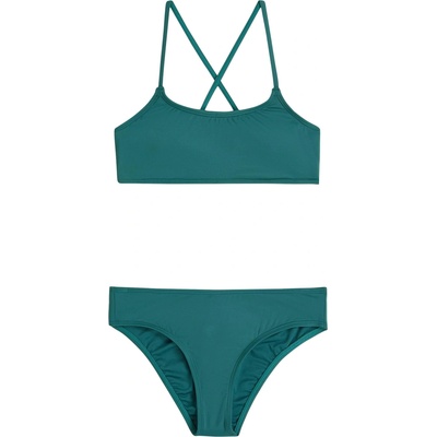O'Neill ESSENTIALS BRALETTE BIKINI SET tmavo zelená