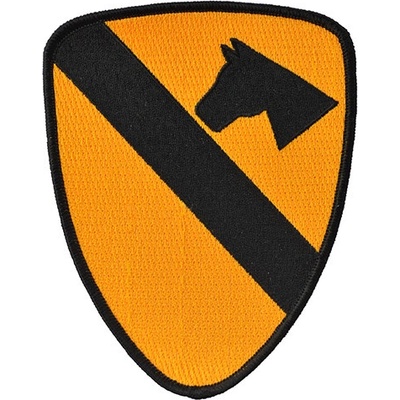 NAVYS Nášivka 1st CAVALRY DIVISION - BAREVNÁ