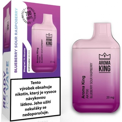 Aroma King Mini Blueberry Sour Raspberry 20 mg 700 potáhnutí – Zboží Mobilmania