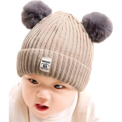 HARAHU Детска шапка lo-21586 - Светло кафява kp21586 (lo-21586)