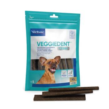 Image 1 of Virbac Veggiedent Fresh Chew XS (