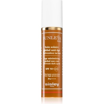 Sisley Sunleÿa Age Minimizing Global Sun Care дневен защитен крем против стареене на кожата SPF 50 50ml