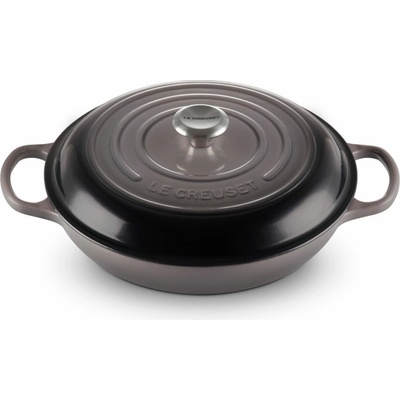 Le Creuset Kastrol SIGNATURE 30 cm, 3,5 l, FLINT, litina