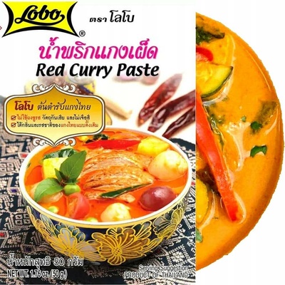 Lobo Červená kari pasta Red Curry 50 g