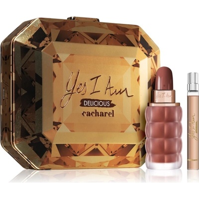 Cacharel Yes I Am Cacharel Yes I am Delicious EDP pro ženy 50 ml + Cacharel Yes I am Delicious EDP pro ženy 10 ml