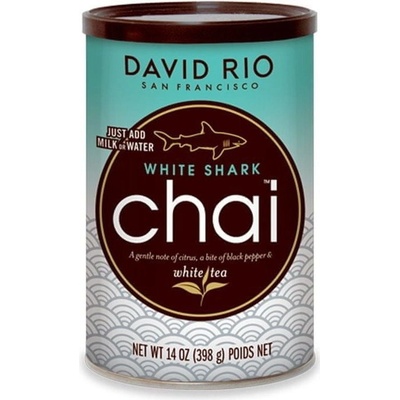David Rio Čaj Chai instantní v prášku nápoj White Shark 398 g