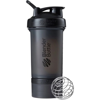 BlenderBottle ProStak® Blender Bottle Shaker - Различни цветове [650 мл] Черен