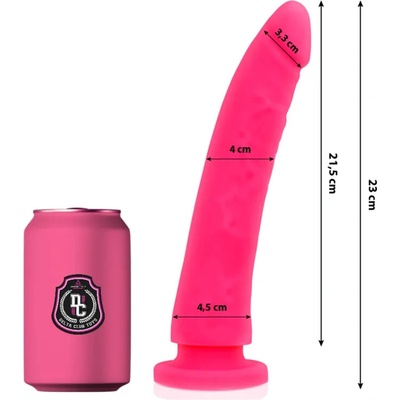 Delta Club Toys Dong Pink Silicone 23 x 4.5 Cm