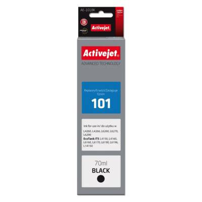 Compatible Мастило Activejet AE-101BK (заместител за Epson 101, Supreme, 70 ml, черно) (AE-101BK)