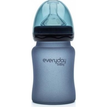 Everyday Baby Láhev sklo senzor blue berry 150ml