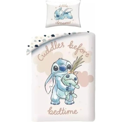 Halantex Stitch: Комплект спално бельо - 140 x 200 см, 70 x 90 см (STITCH LS-8699BL)