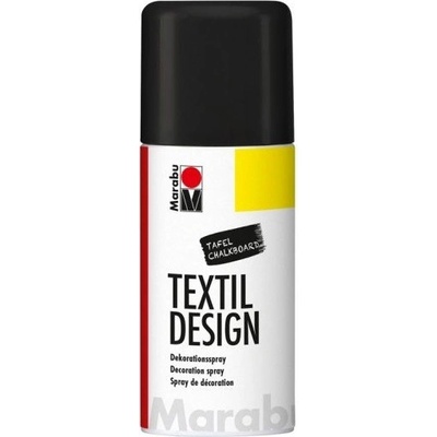 Marabu Textil Design spray 150 ml čierna tabuľová