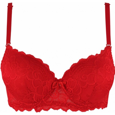 Holland Super push up podprsenka Magda B220 červená