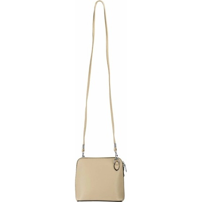 LINA dámska crossbody koženková kabelka taupe
