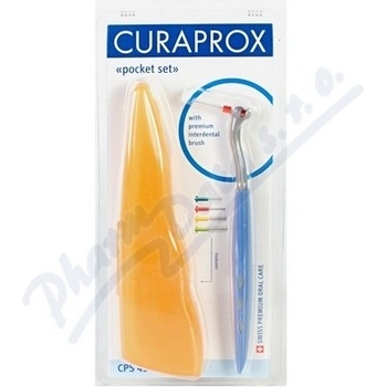 Curaprox CPS 457 Pouzdro na mezizubní kartáčky 4 ks