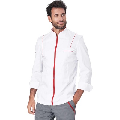 Siggi Group Готварска елегантна куртка Eros Red с удобно закопчаване с цип (28GC0004/01-0757)