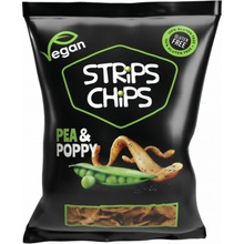 Strips Chips Hrachové s mákem 80 g