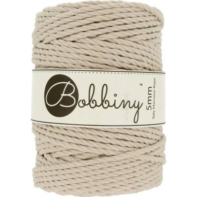 Bobbiny Rope Beige 5 mm