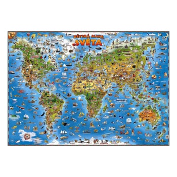 Detská mapa sveta