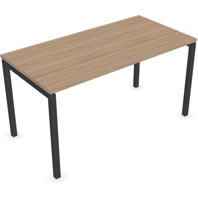 Narbutas Бюро Narbutas Nova U, 1400 x 700 x 740 mm, меламин кехлибаре (PDNA142-D2T1-2U)