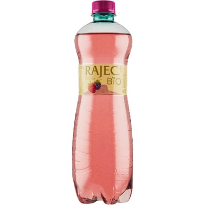 Rajec Bio malina ostružina jemně sycený 0,75 l
