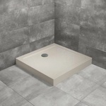 Radaway Doros C Compact Stone квадратно душ корито 90x90 см кашмирен акрил (SDRC9090-05-84S)