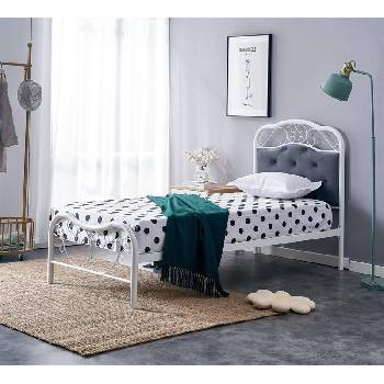 Halmar Метално легло fabrizia 90 (fabrizia/bed//hal)