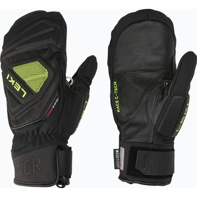 LEKI Мъжки скиорски ръкавици LEKI WCR C-Tech 3D Mitt black/ ice lemon