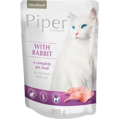 Dolina Noteci Cat Sterilised пауч за кастрирани котки със заешко 100gr