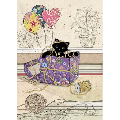 Přání do obálky Bug Art - Gitt Kitty