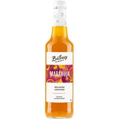 Báťkovy bylinkové sirupy Marakujový sirup 500 ml